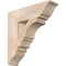 Ekena Millwork Balboa Traditional Smooth Bracket, Douglas Fir, 5 1/2"W x 22"D x 22"H BKT06X22X22BOA01SDF - alternate 1